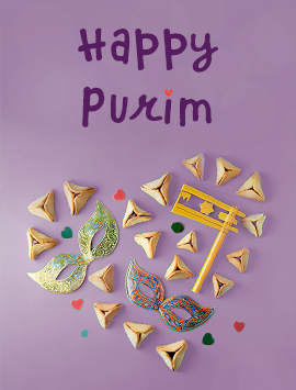 eneglish preview purim shapes