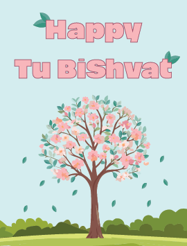 Happy tubishvat colorful english preview