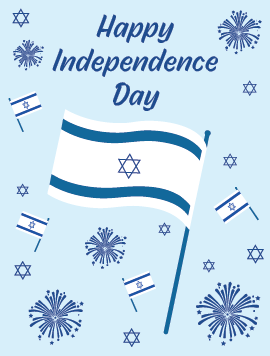 Happy Independence Day Blue eng pre